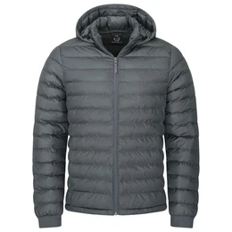 Steppjacke Herren (1-St) Abnehmbare Kapuze