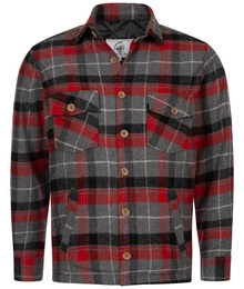 Windbreaker Herren Jacke Flanelljacke H-337