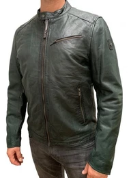 Lederjacke Odin gefttert aus Lammleder