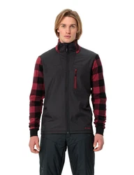 VAUDE Fleecejacke Men's MINAKI Mid Jacket CS Hybidjacke Rot/Dunkelrot
