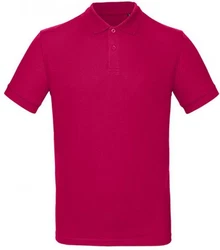B&C Poloshirt Herren Inspire Polo Rosa