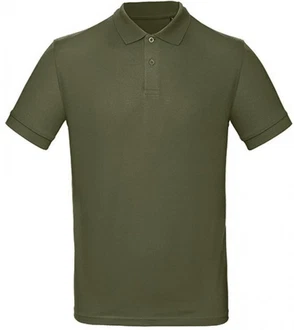 B&C Poloshirt Herren Inspire Polo Dunkelgrün/Khaki/Grün B&C Poloshirt Herren Inspire Polo Dunkelgrün/Khaki/Grün