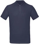 B&C Poloshirt Herren Inspire Polo Dunkelblau