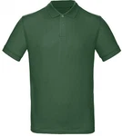 B&C Poloshirt Herren Inspire Polo Dunkelgrün/Grün