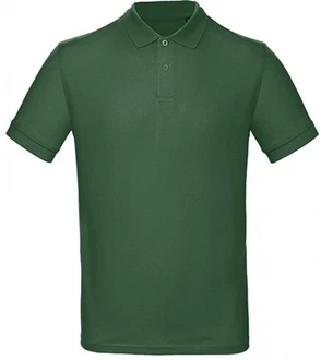 B&C Poloshirt Herren Inspire Polo Dunkelgrün/Grün B&C Poloshirt Herren Inspire Polo Dunkelgrün/Grün