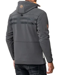 Geographical Norway Softshelljacke Herren Outdoor Jacke baroyaute dunkelgrau