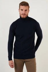 Buratti Longsweatshirt Regular Fit Dunkelblau