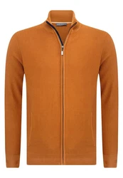Jacey Quinn Cardigan Full Zip Orange/Braun