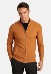 Jacey Quinn Cardigan Full Zip Orange/Braun