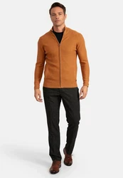 Jacey Quinn Cardigan Full Zip Orange/Braun