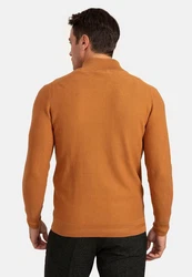 Jacey Quinn Cardigan Full Zip Orange/Braun