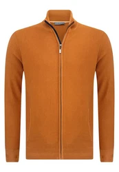 Jacey Quinn Cardigan Full Zip Orange/Braun