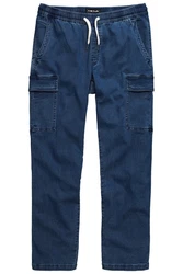 Men Plus 5-Pocket Jeans Cargo Regular Fit Blau/Dunkelblau/Hellblau