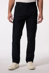 Boston Park Cargohose Straight Fit Dunkelblau/Blau