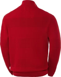 Tom Ramsey Troyer Logo Stickerei Rot/Dunkelrot