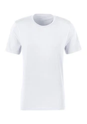 Bruno Banani T-Shirt mit Rundhals-Ausschnitt Weiß/Grau/Creme