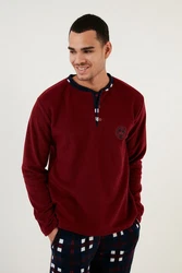Buratti Pyjama Regular Fit (2 tlg) Dunkelrot/Bordeaux