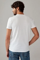 Next Unterhemd Regular Fit T-Shirt-Unterwäsche 2er-Pack Weiß/Grau