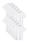 Next Unterhemd Regular Fit T-Shirt-Unterwäsche 2er-Pack Weiß/Grau