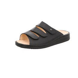 Korfu schwarz bison Pantolette