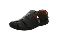 PIKOLINOS Sandalette Slipper Schwarz/Rot/Braun