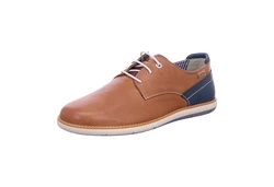PIKOLINOS Sneaker Schnürschuh Beige/Braun/Hellblau