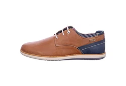 PIKOLINOS Sneaker Schnürschuh Beige/Braun/Hellblau
