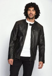Lederjacke Nevis