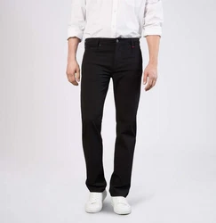MAC 5-Pocket Hose ARNE Schwarz/Weiß/Braun