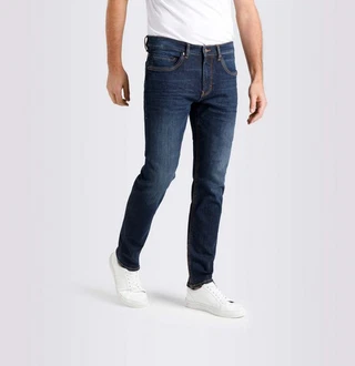 MAC 5-Pocket Jeans Arne Pipe Dunkelblau/Blau/Hellblau