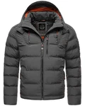 Stone Harbour Winterjacke Arvidoo Herren Dunkelgrau/Grau