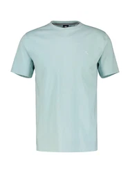 LERROS T-Shirt Logoprägung an der Brust Grün/Hellgrün/Blau/Türkis/Hellblau