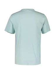 LERROS T-Shirt Logoprägung an der Brust Grün/Hellgrün/Blau/Türkis/Hellblau