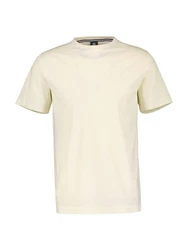 LERROS T-Shirt Logoprägung an der Brust Khaki