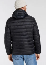 Champion Steppjacke Hooded Jacket schwarz