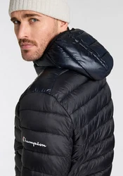 Champion Steppjacke Hooded Jacket schwarz