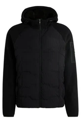 BOSS GREEN Steppjacke J_Cloud mit Kapuze grün