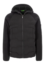 BOSS GREEN Steppjacke J_Cloud mit Kapuze grün