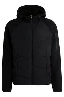 BOSS GREEN Steppjacke J_Cloud mit Kapuze