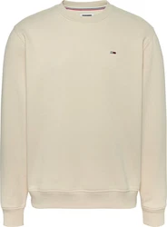 Tommy Jeans Sweatshirt TJM REG S FLAG CREW beige