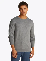 Rundhalspullover ESSENTIAL COTTON CREW NECK