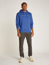 Tommy Jeans Hoodie TJM REG LINEAR LOGO HOODIE EXT Blau/Hellblau/Dunkelblau