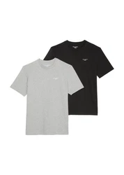 Marc O'Polo DENIM T-Shirt Dunkelgrau/Schwarz/Grau