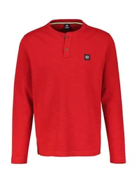 Langarmshirt mit Serafino Ausschnitt