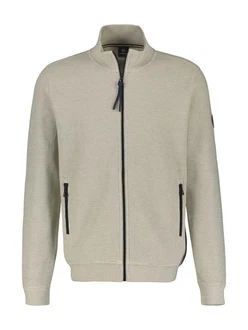 LERROS Sweatjacke mit Stehkragen