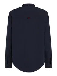Tommy Hilfiger Hemdjacke LW PACKABLE SHIRT JACKET mit Brusttasche blau