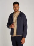 Tommy Hilfiger Kurzjacke Tech Packable Hooded Jacket mit Logostickerei blau/desert sky