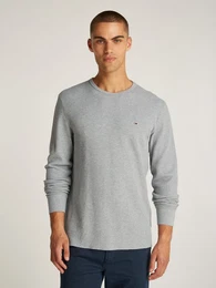 Langarmshirt TJM SLIM WAFFLE L/S TEE EXT mit Waffelstruktur