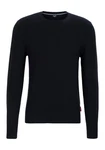 Joop Jeans Rundhalspullover Hajon Schwarz/Dunkelblau