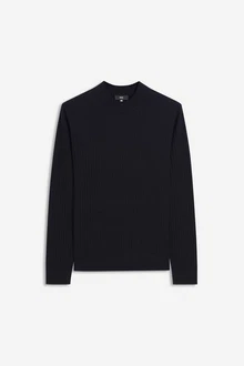 Cinque Stehkragenpullover CIGIANO Dunkelblau/Schwarz